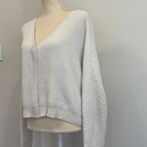 Double Zero V-Neck Cozy Sweater - Picture 2 of 4